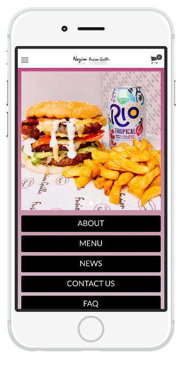 Brand New Nazim App Coming Soon! Order, View Menu, Book on the app that's full of amazing new features